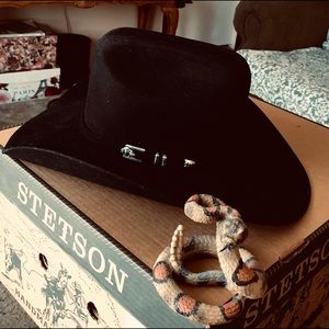 Stetson “Apache Western Hat,Reasonable OFFERS NWOT